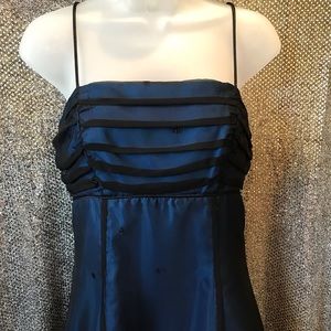Morgan & Co., blue ball gown